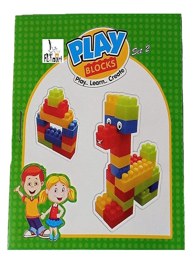 FLYmart Creative Smart Building Blocks: 50-Piece Indoor Brain Game for Skill IQ Enhancement in Kids - Foster Cognitive Skills and Unleash Imagination with The Unbreakable Blocks Toy Set - Image 4